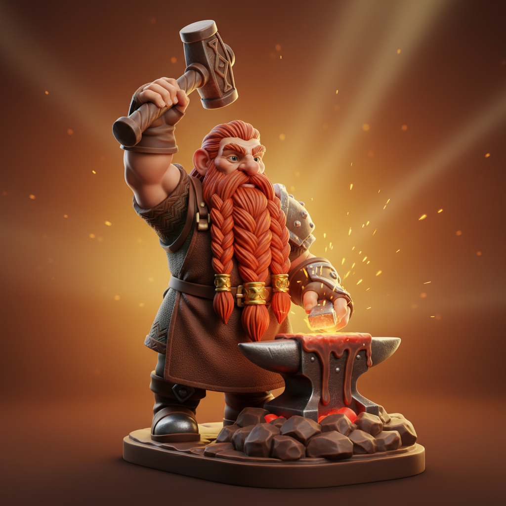The Gnome Blacksmith