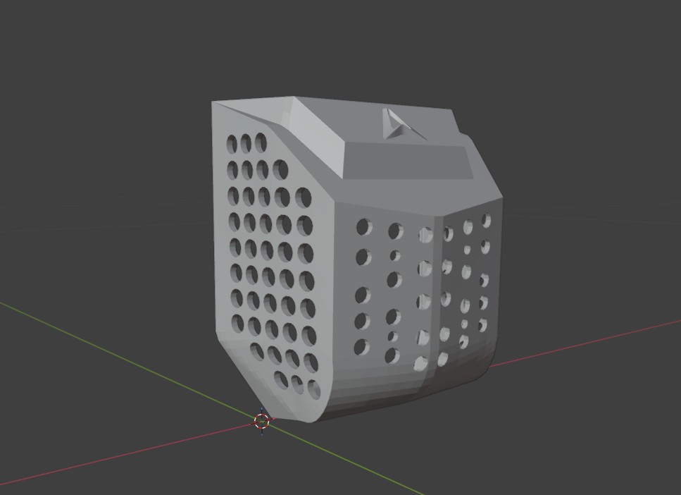 Creality CR-10 SE shroud cover remix