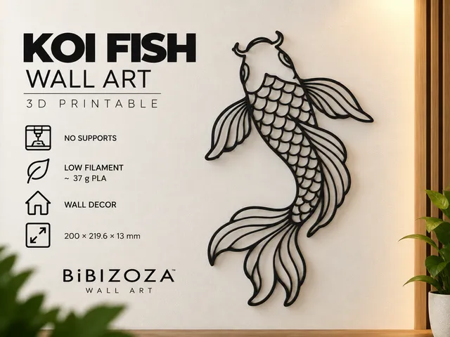 Koi Fish Wall Art