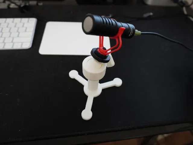 Microphone Desk Stand with 1/4 screw