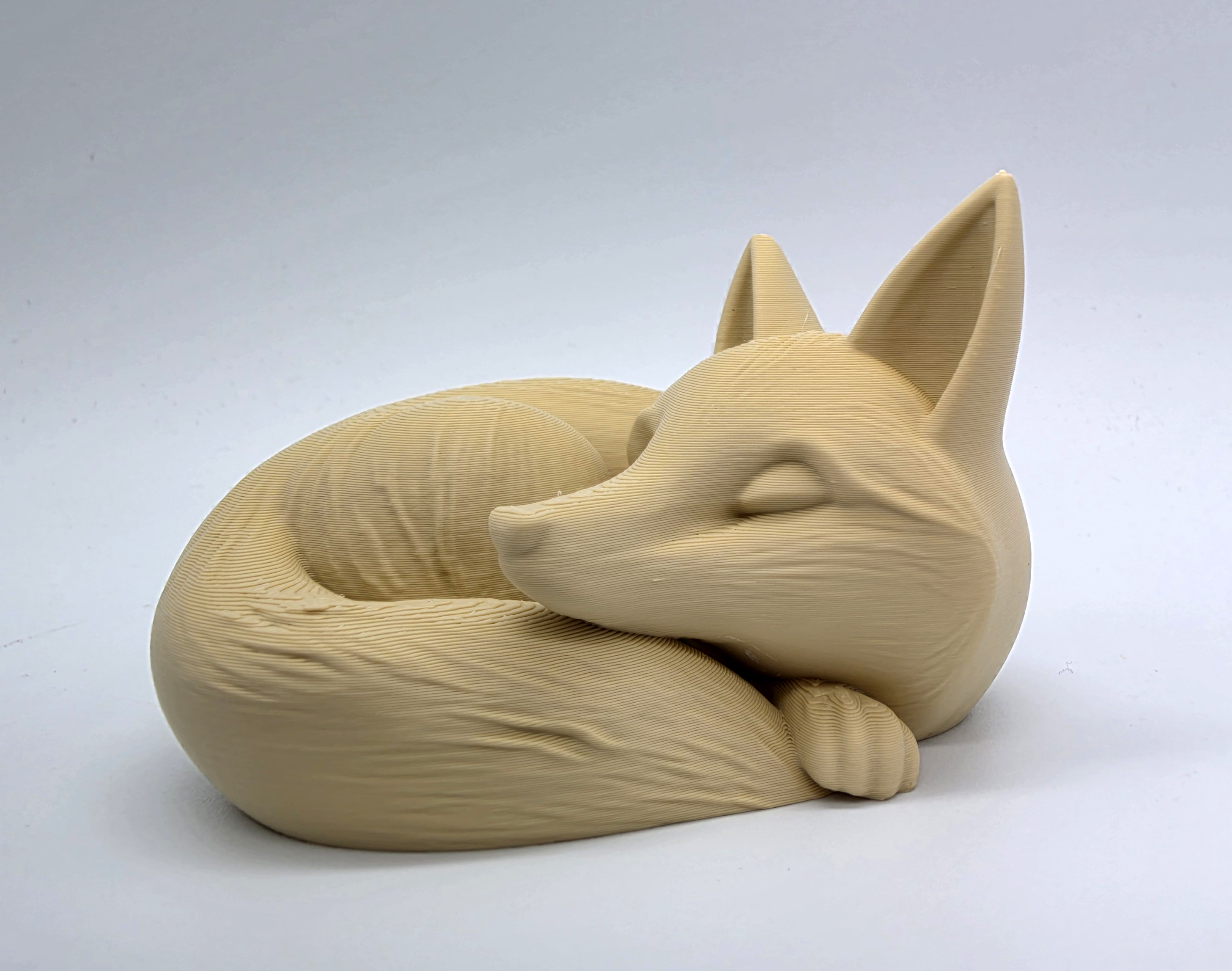 Miniatura 3 do modelo 3D Sleeping Fox 1