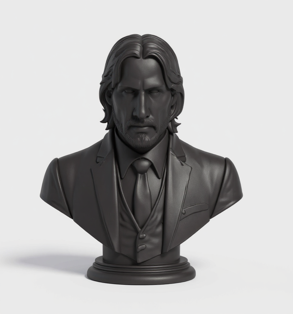 John Wick (Keanu Reeves) bust