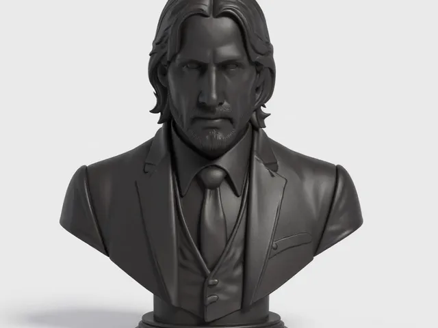 John Wick (Keanu Reeves) bust