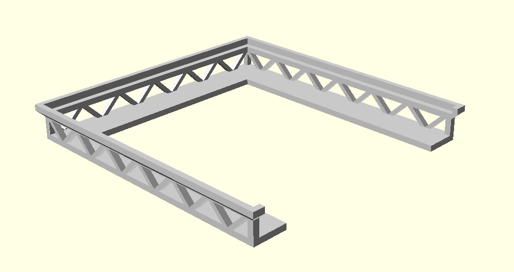 Stackable CD rack 3D model