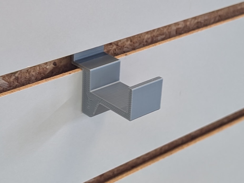 Slatwall Hook - 1.0"