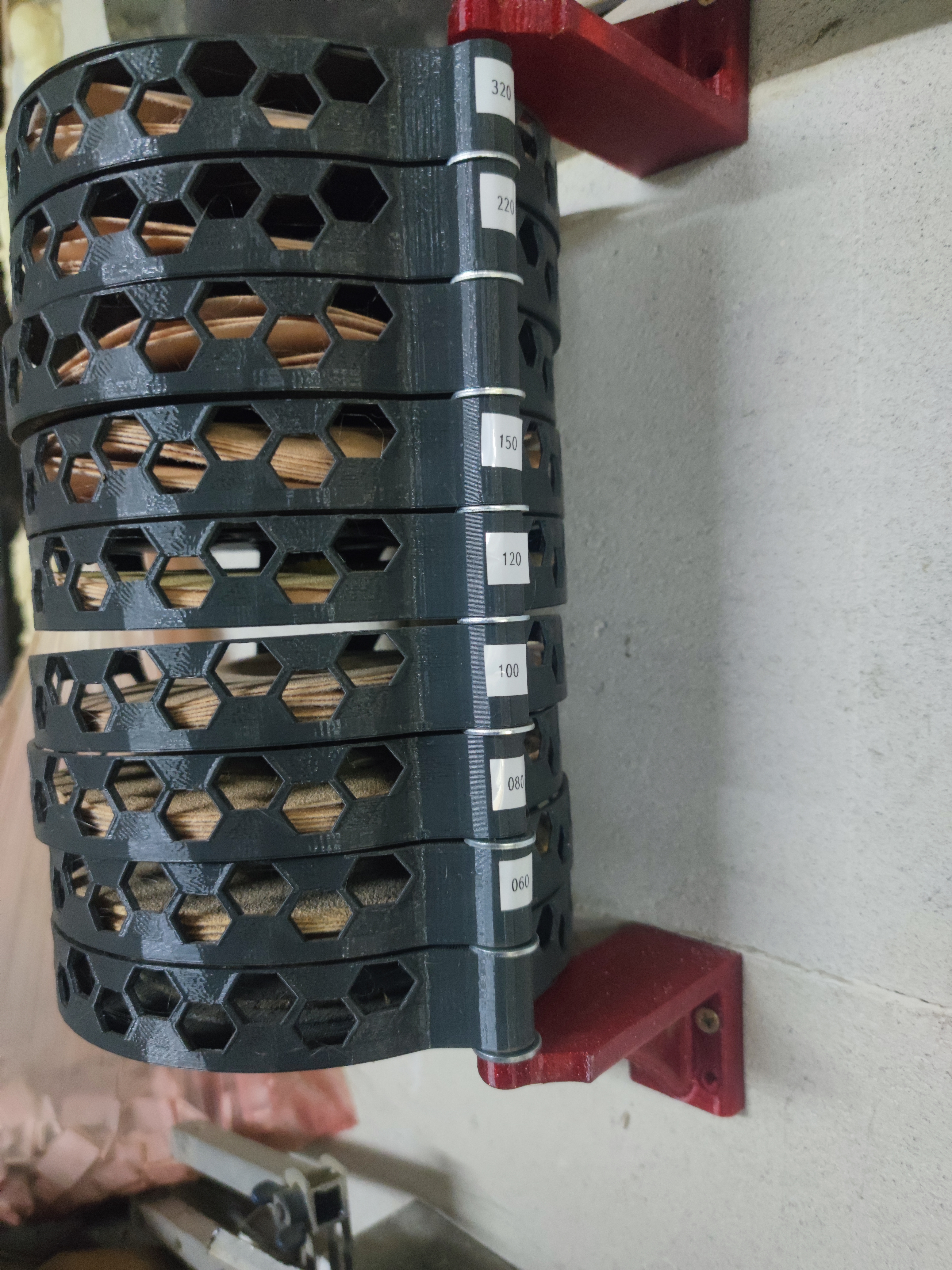 Orbital sander sandpaper 150mm Holder