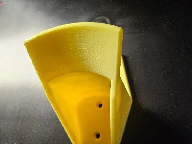 Helmet Wall Holder with Vertical Holes