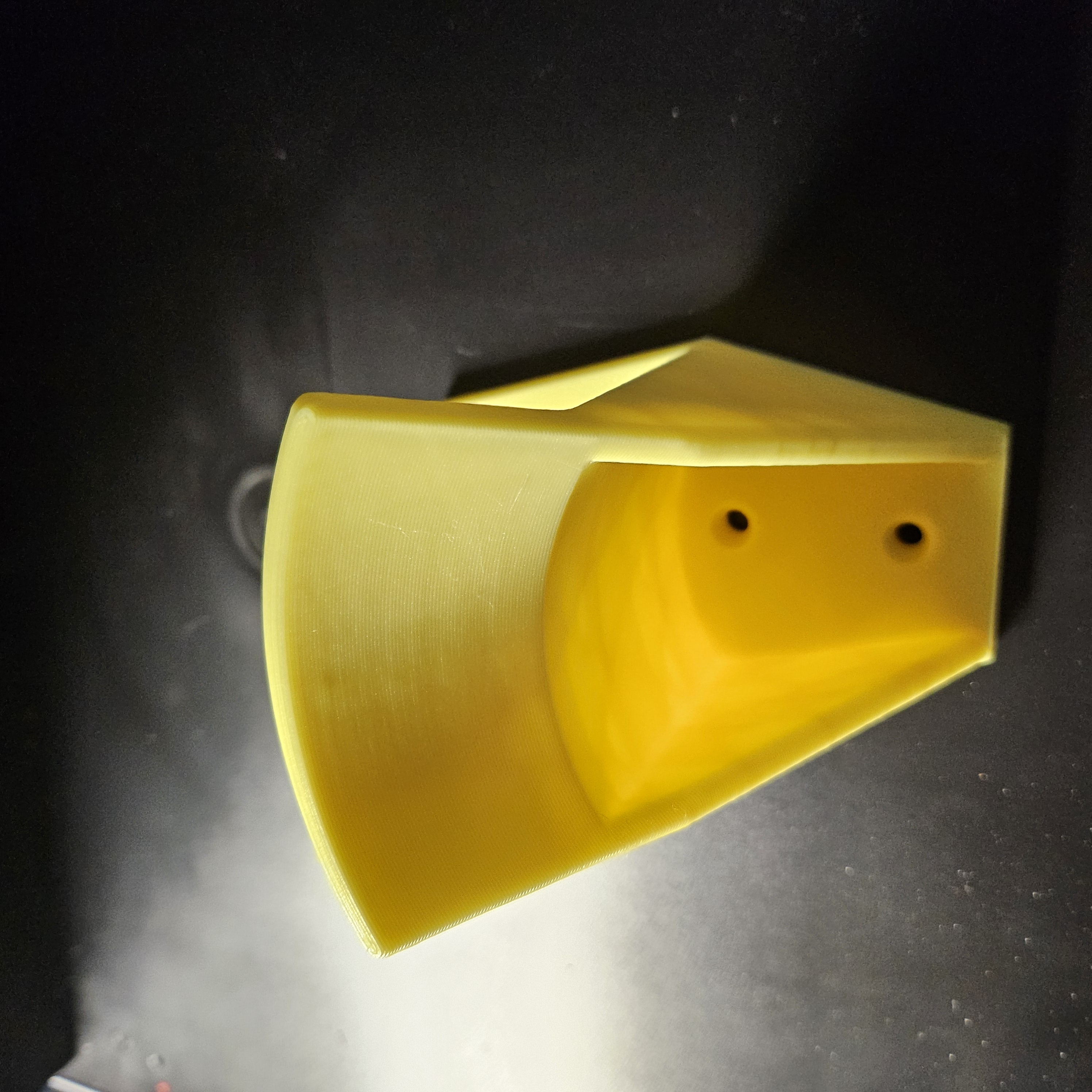 Helmet Wall Holder with Vertical Holes