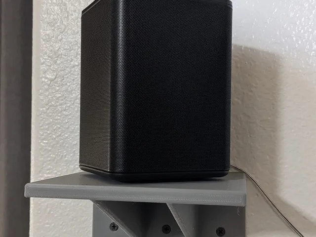 Wall Mounted Speaker Platform