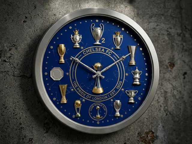 Chelsea FC: The Champions Trophy Clock Collection