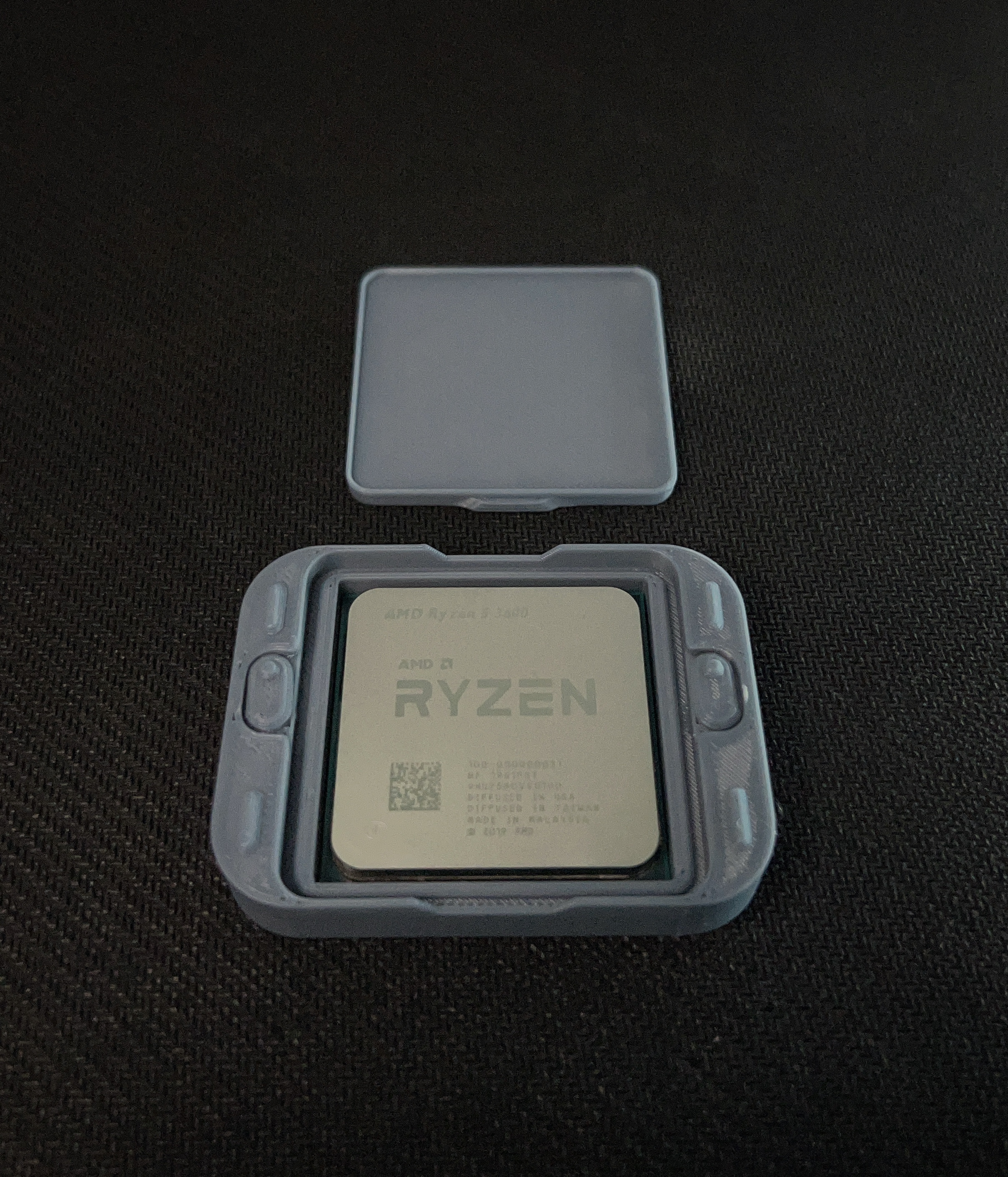 Miniatura 3 do modelo 3D AMD Ryzen AM4 CPU storage case