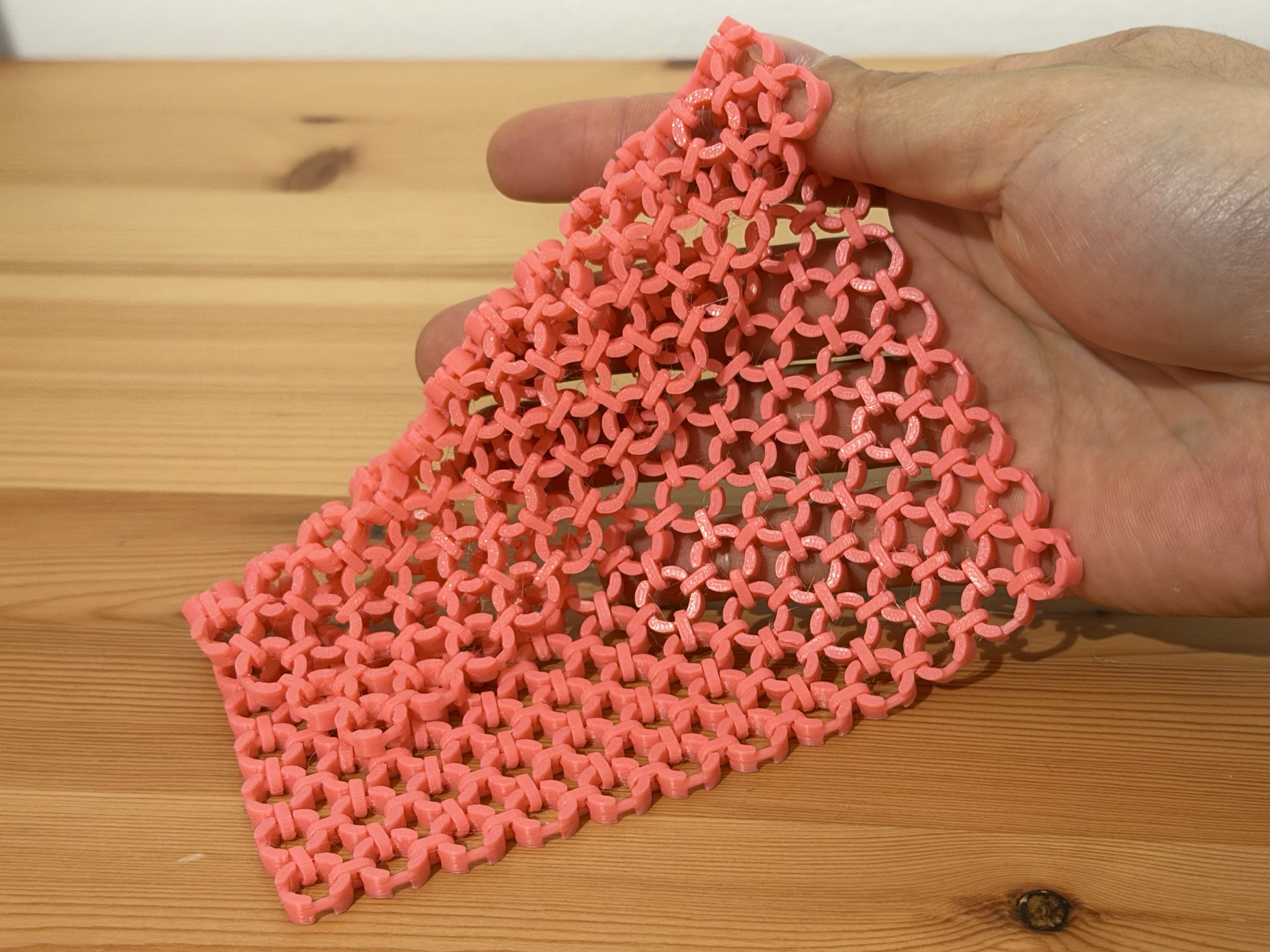 Miniatura 2 do modelo 3D Loop Link Fidget Fabric
