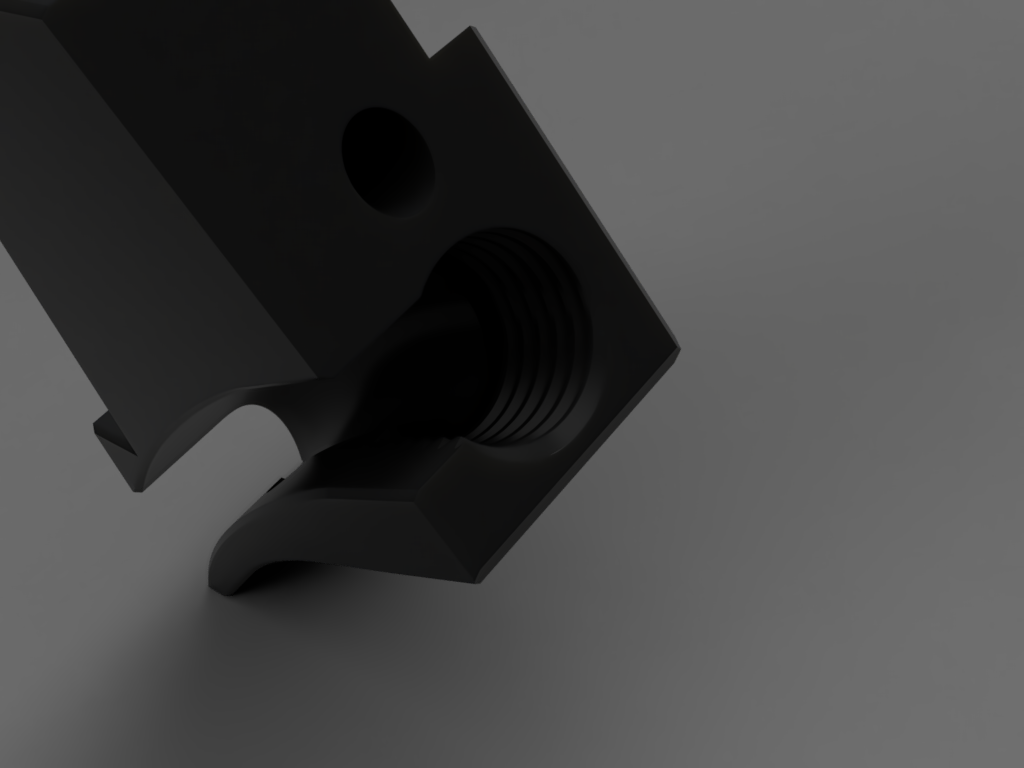 Remix of 2040 PG7 bracket with thread remodelled