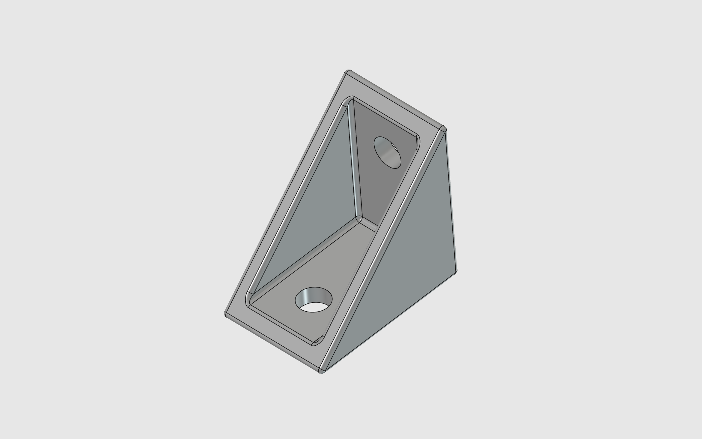 2020 Extrusion Bracket 3D model