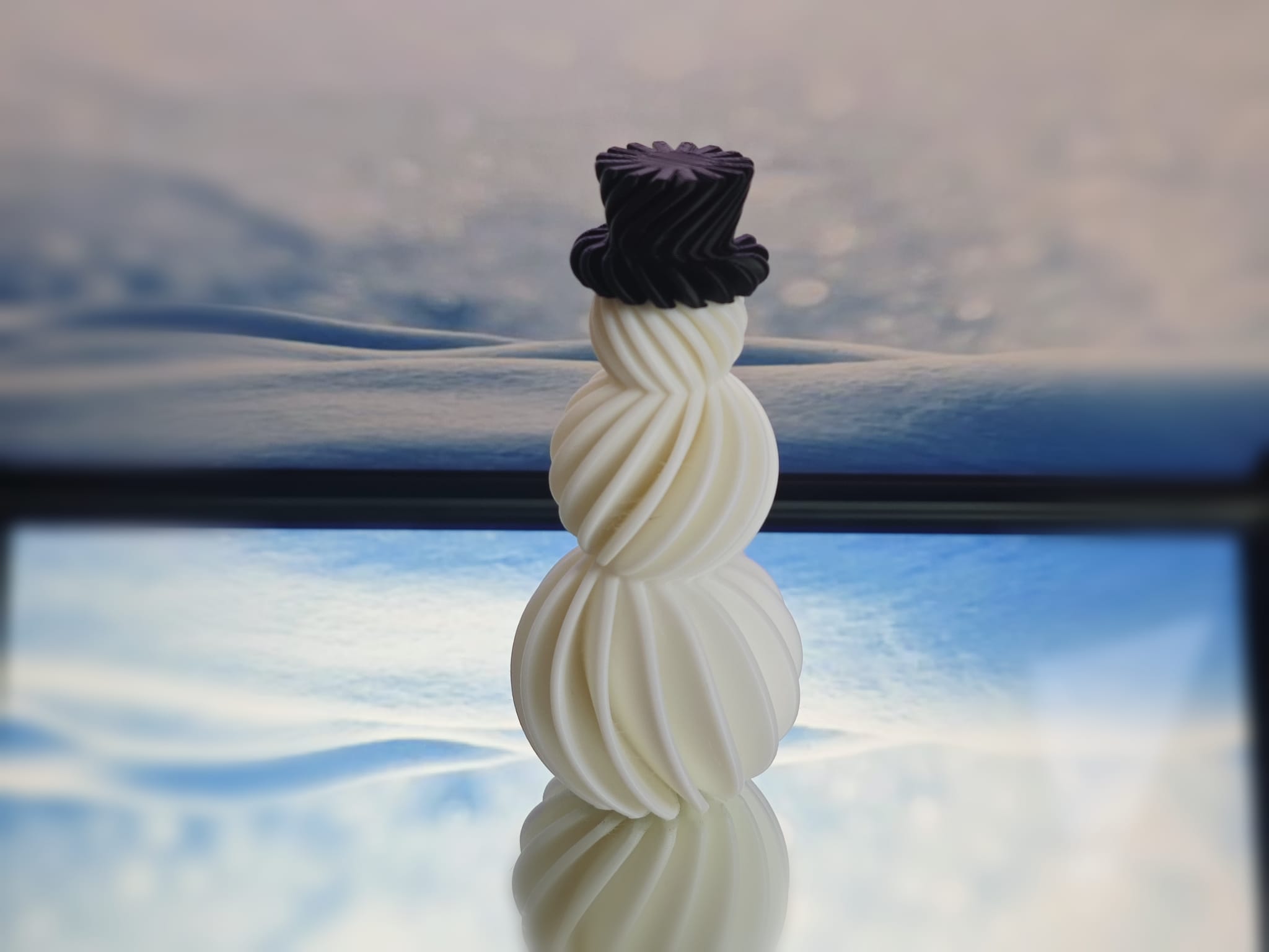 Everydays 036 – Spiral Snowman with Top Hat