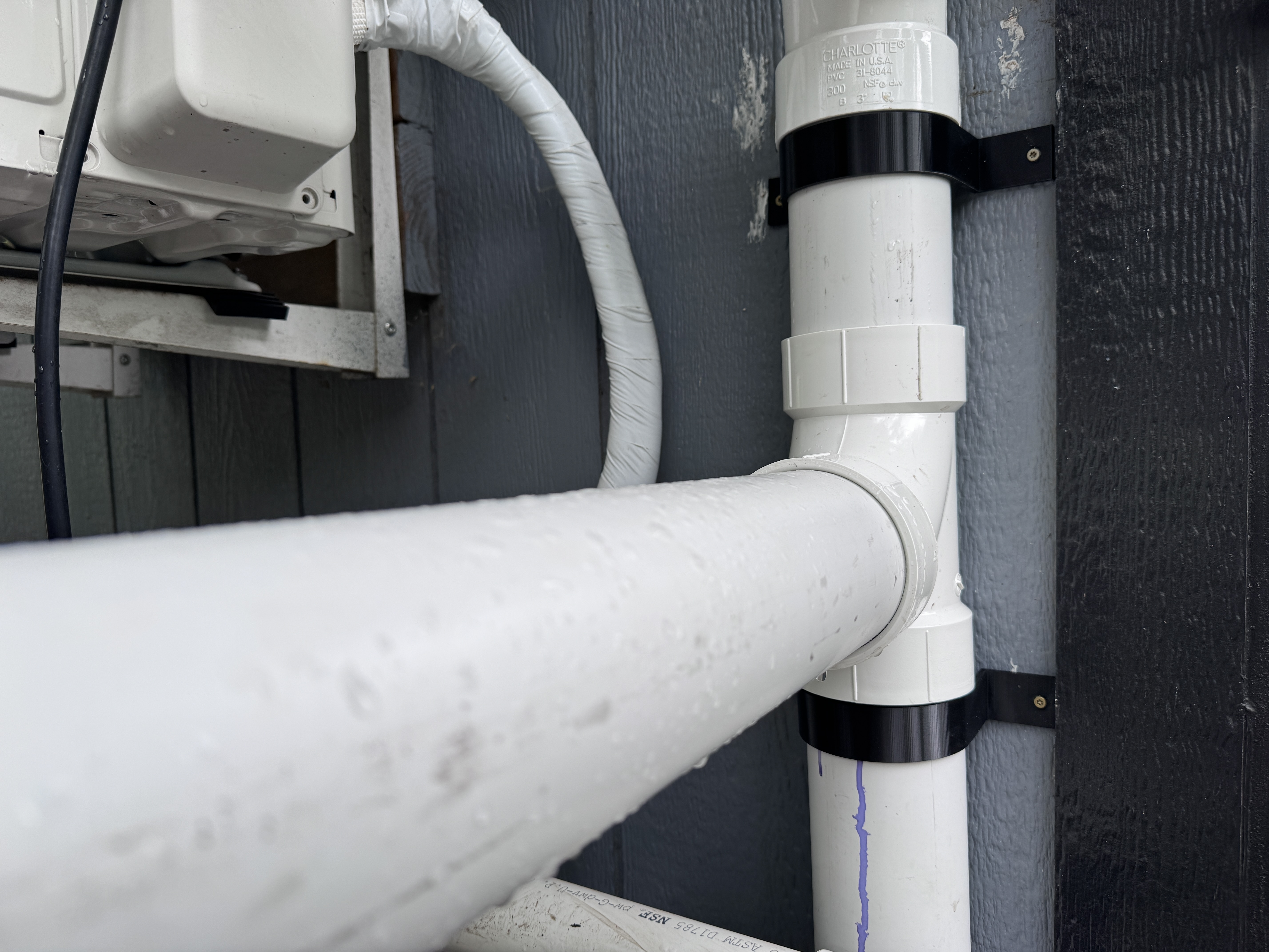 3in Schedule 40 PVC Pipe Strap