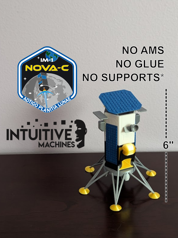Desktop Odysseus Lunar Lander IM-1 Nova-C