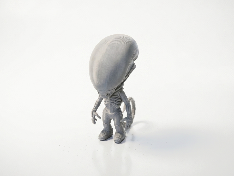 Chibi Xenomorph Figurine Cute Alien 3D Printable