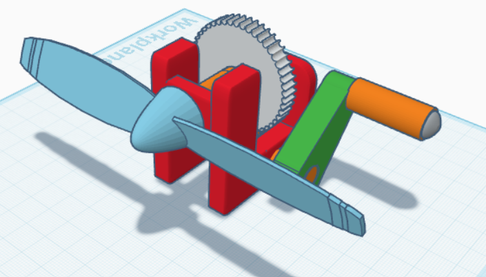 hand crank desk fan