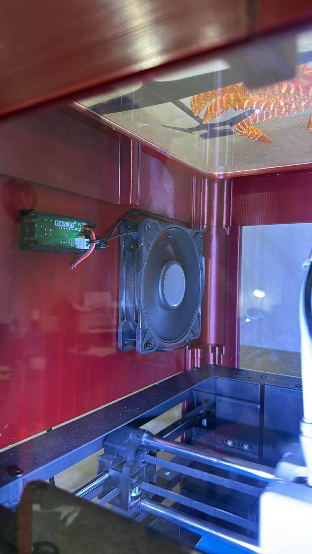 ad5x enclosure vent and filter system