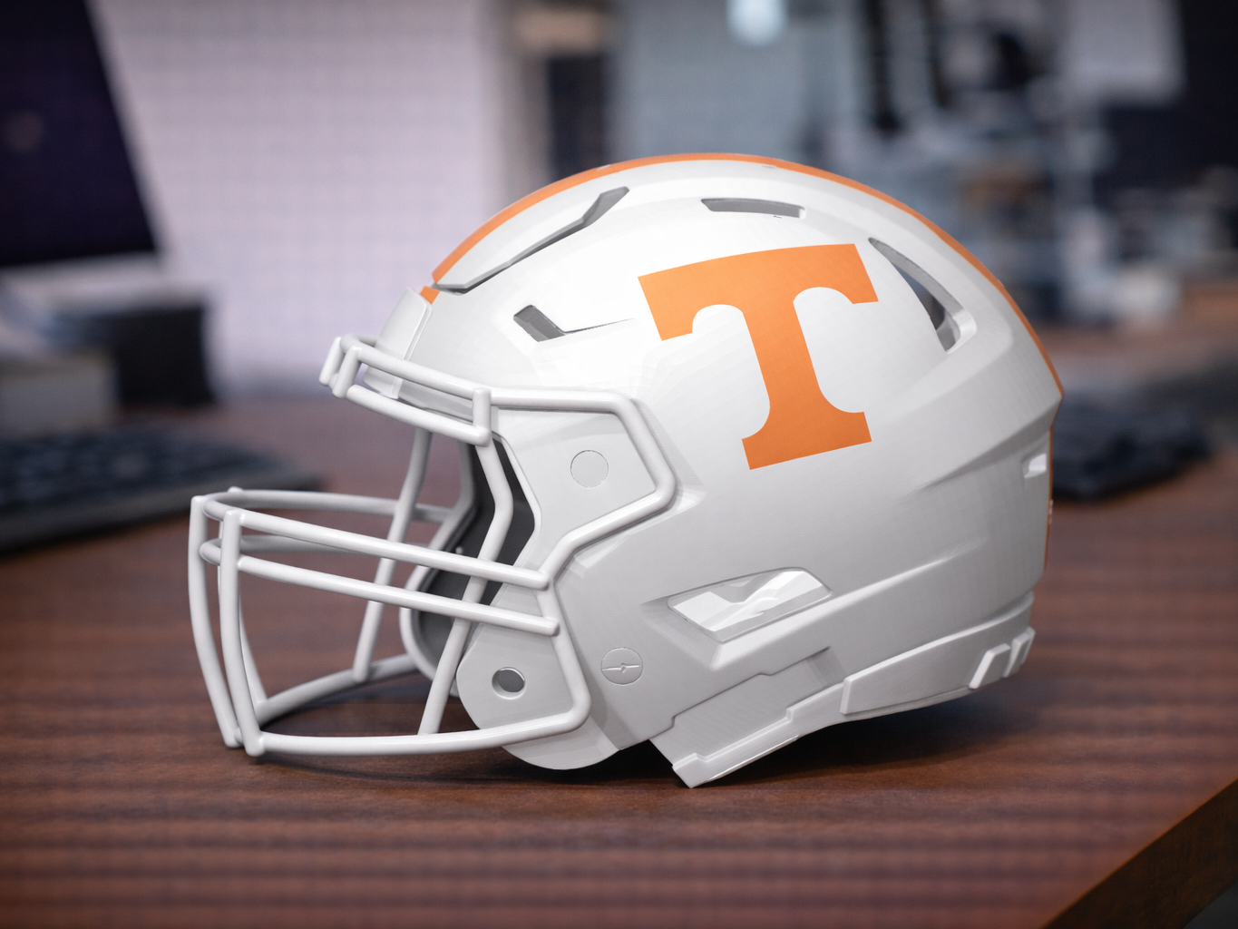 Tennessee Volunteers Football Helmet - Speed Flex With Stripe
