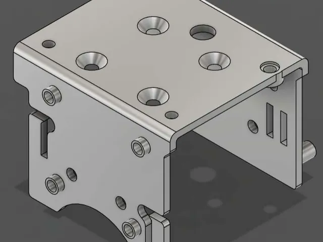 Two Trees Sapphire Plus SP5 V3 Toolhead / Hotend Assembly Support Mount