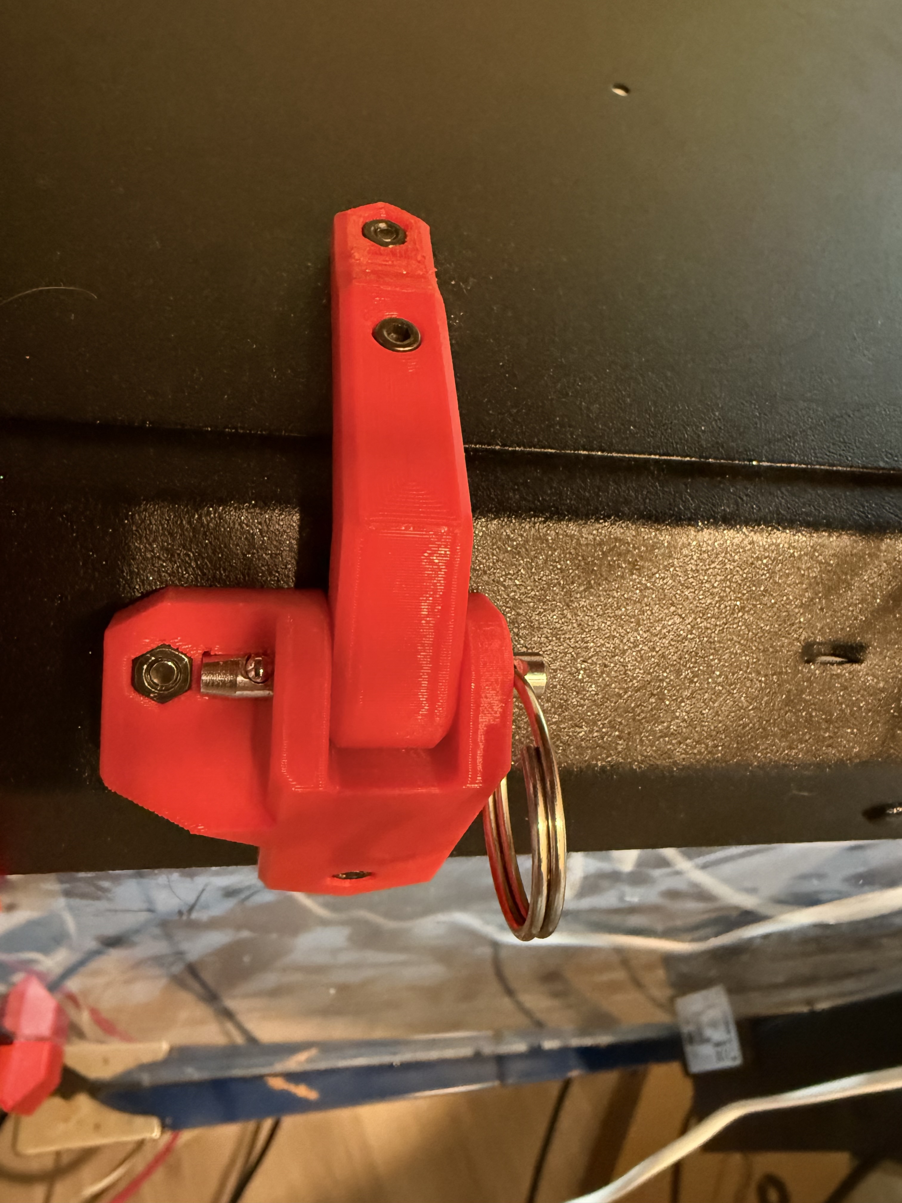 Original Prusa Enclosure Lid Hinge for Quick Release Locking Pin