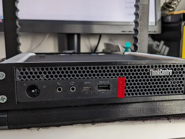 Rackfinity Thinkcentre M920Q M920X M720Q holder (Prusa Mini compatible)