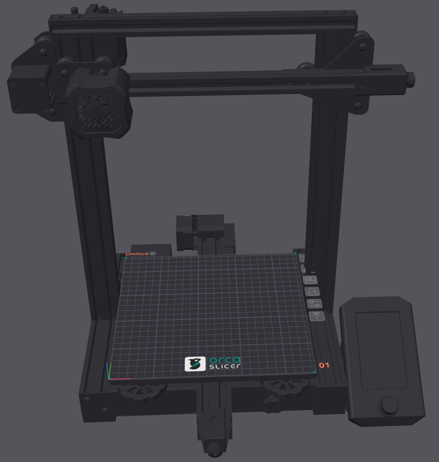 ender 3 v2 orcaslicer model