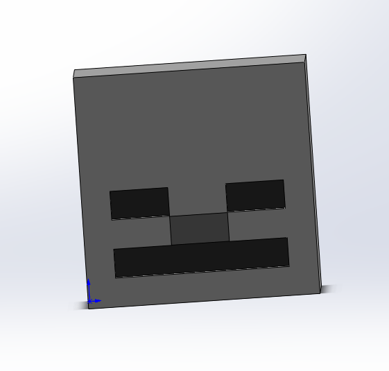 Minecraft Skeleton's head