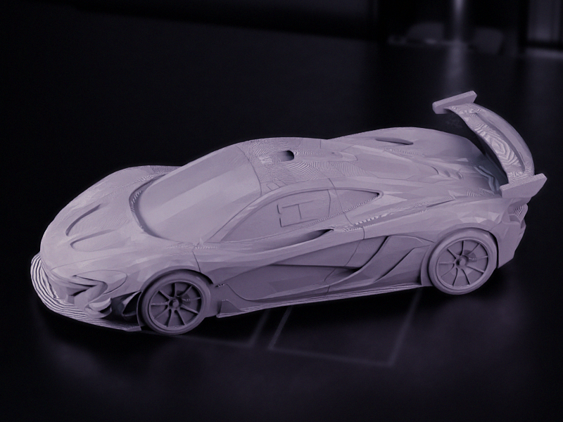 McLaren Sports Car - Aerodynamic Performance Model
