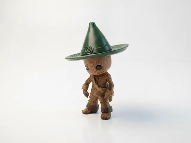 Cowboy Groot Figurine Marvel 3D Printable