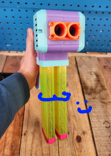 XF2 blaster mag coupler