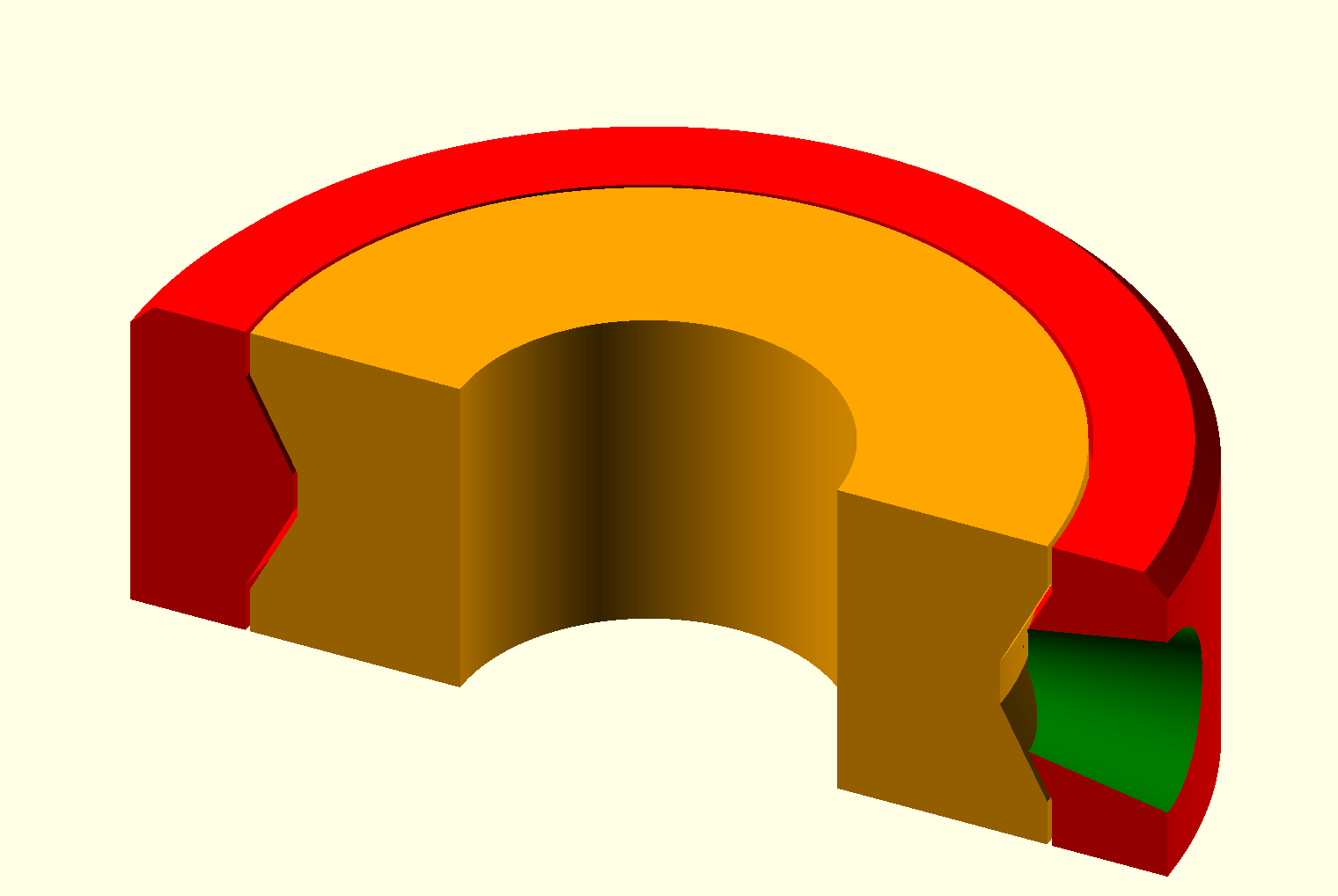 608 Bearing with grease hole and less wiggle