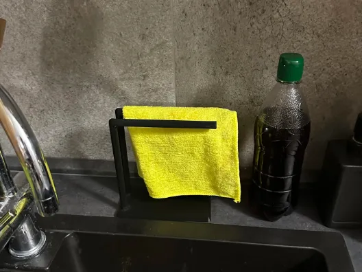 Minimalist Kitchen Towel Rag Stand | Easy Print
