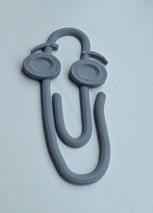 Funny book mark snap hook