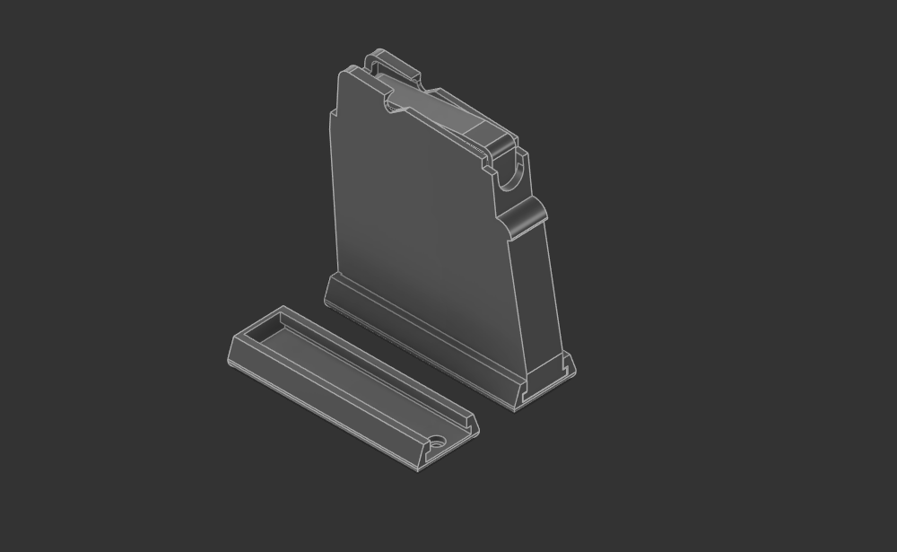 5rd magazine CZ457 .22WMR/.17HMR