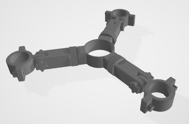 Miniatura 3 do modelo 3D Universal Parametric Tripod Spreader (Fully Adjustable)