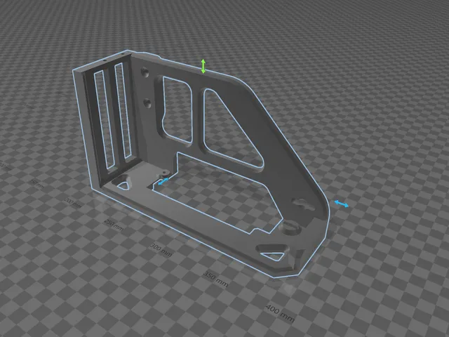*MP-customized Designs* Vertical GPU mount (Strong)