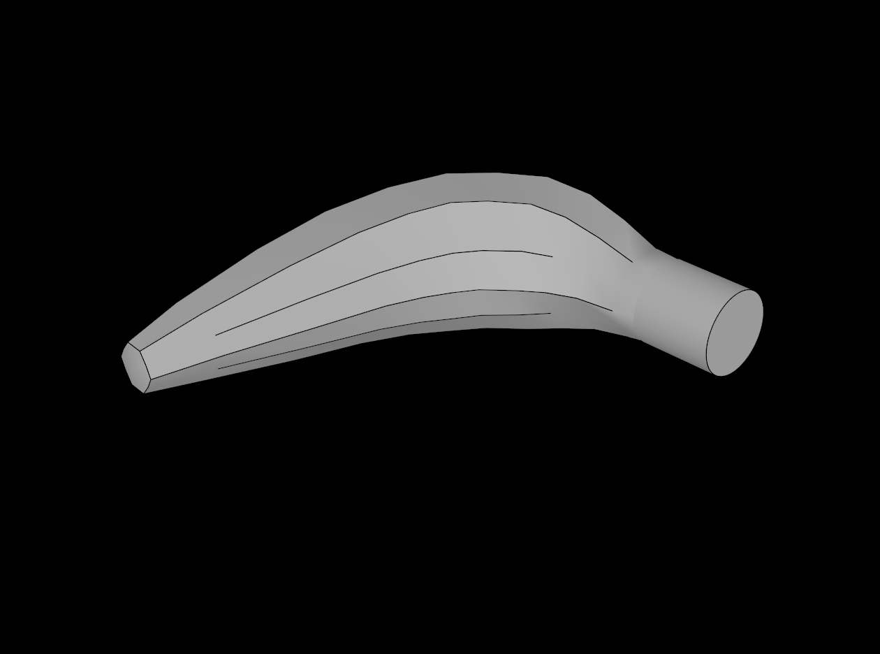 Lego Compatible (33085.dat) Minifig Food Banana