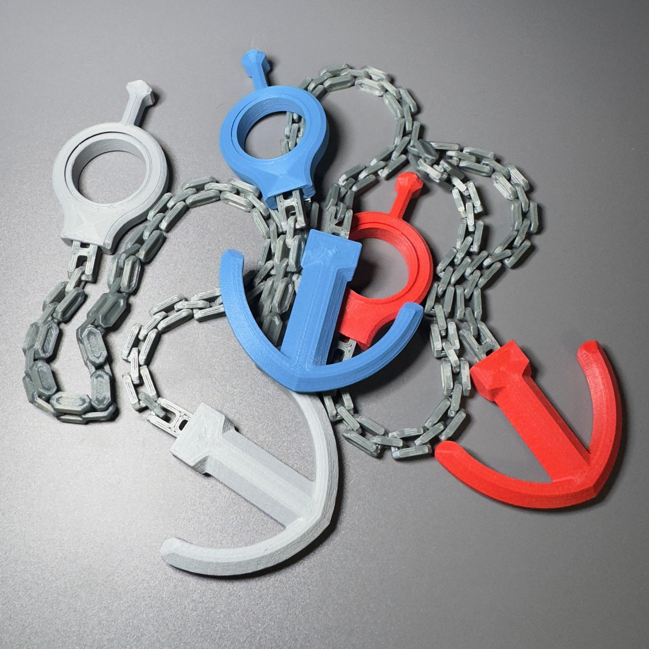 Fidget Anchor - Print in Place Mixed Play Anchor!