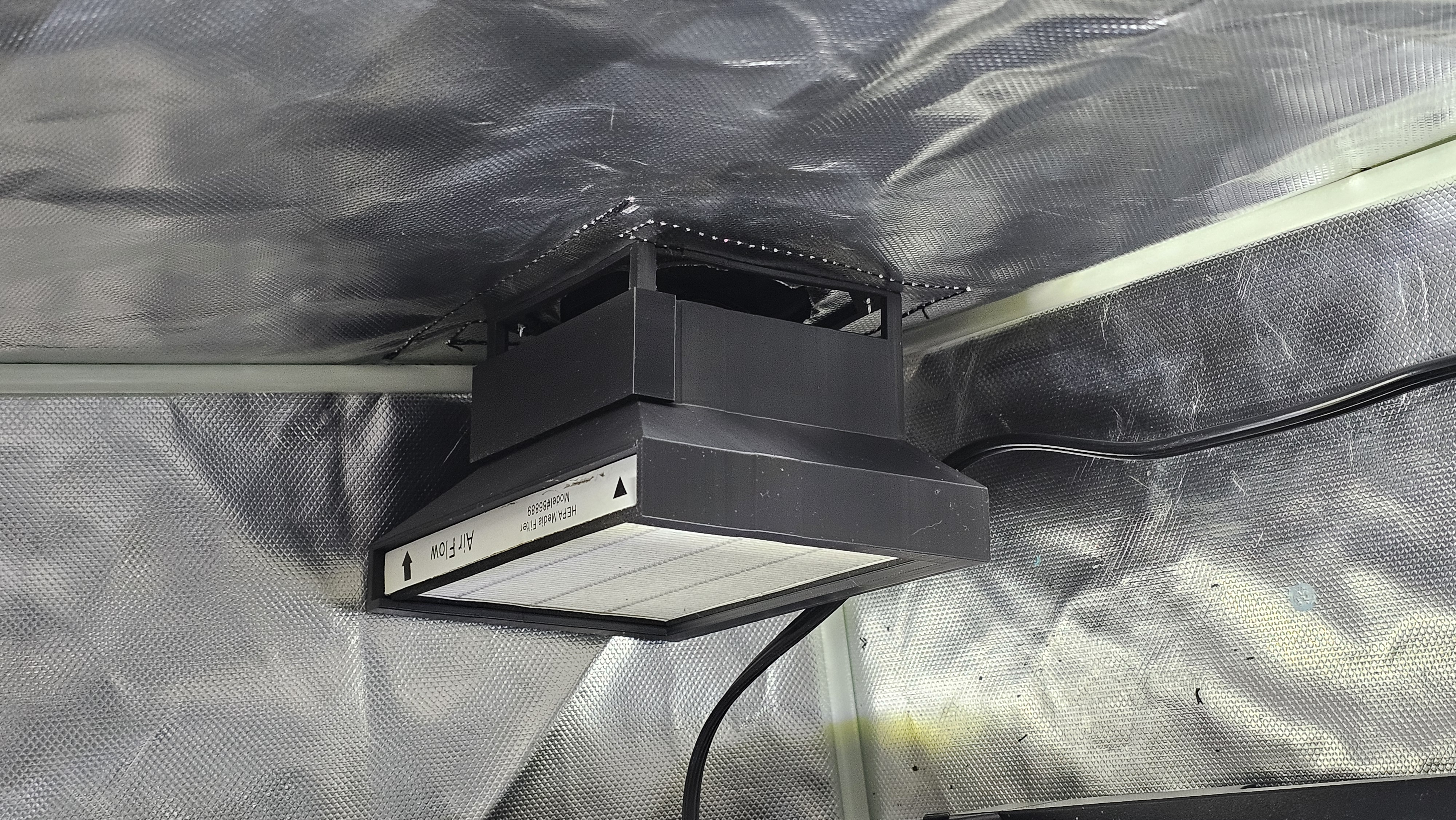 Filter Housing for Creality 3d printer enclosure