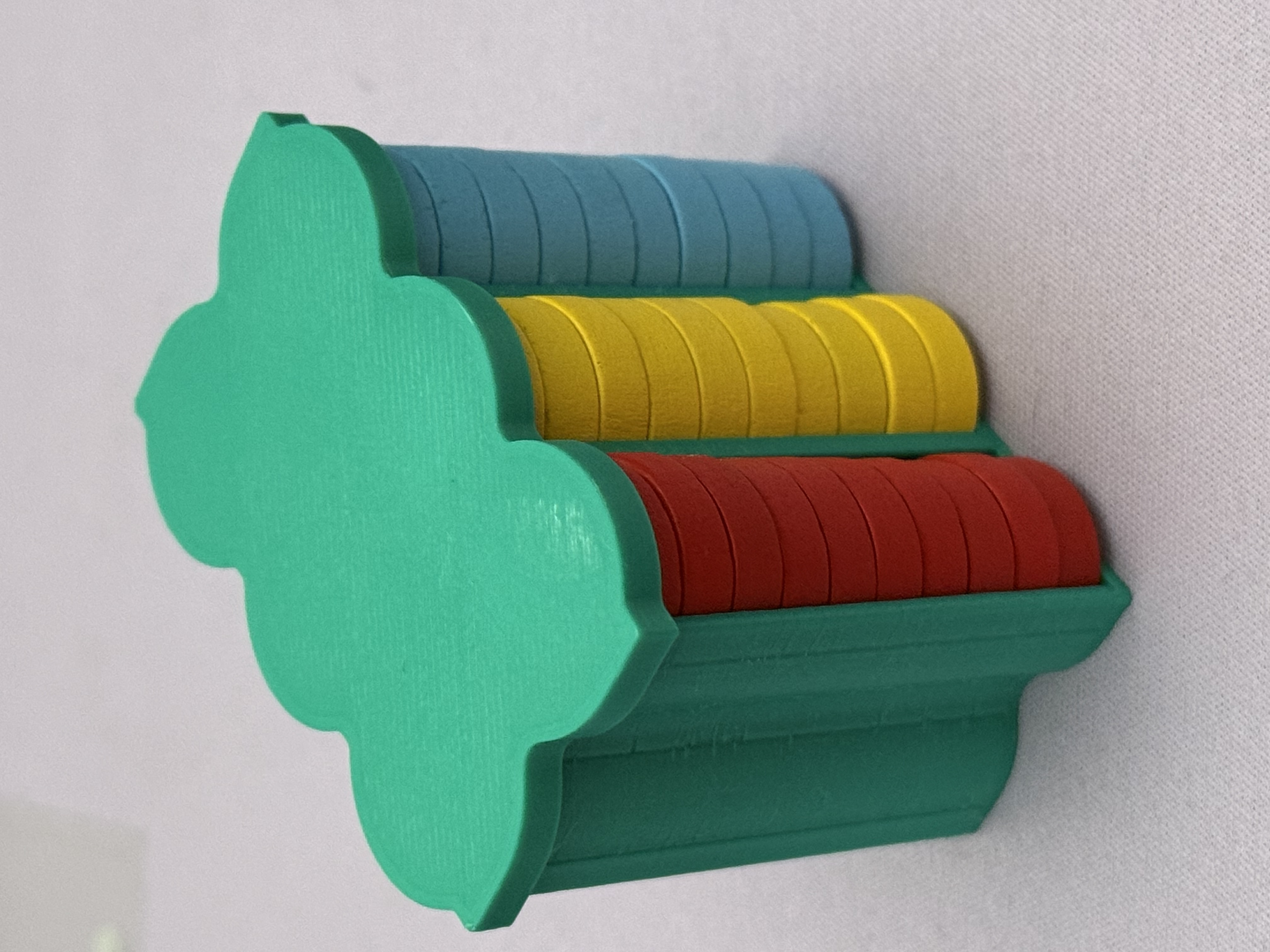 Lid for Vantage skill token holder by Board Game Systems (@bgsystems)