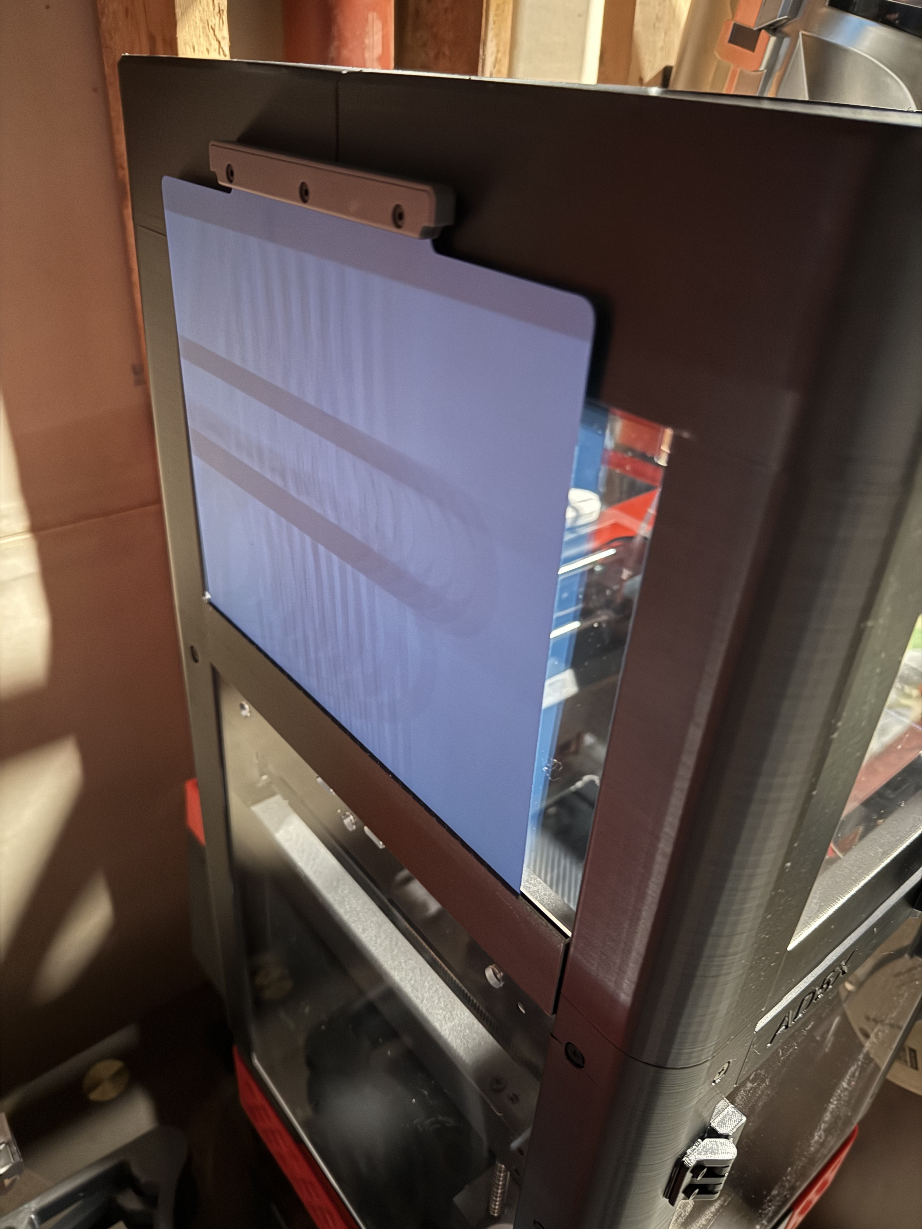 AD5X Enclosure Gap Filler with plate holder