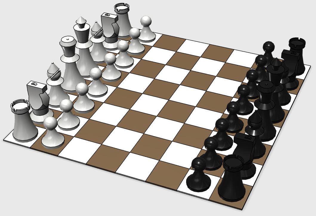 Chess Playing Pieces