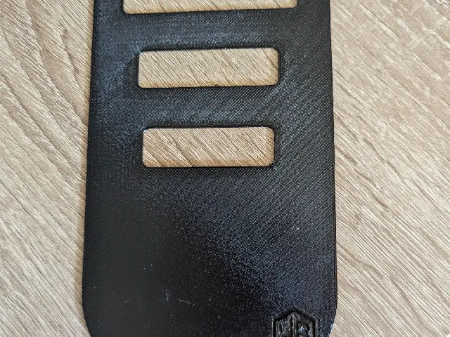 Longer pocket square holder for deeper pockets