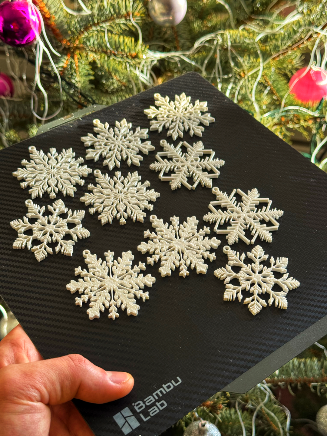 basic snowflakes
