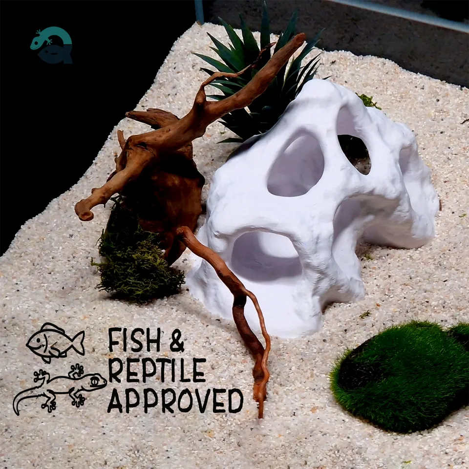 fish hiding accessories Besimple Aquarium Hide Cave Decoration, Reptile Rock Hideouts Stone Cave Hide House Fish Tank Aquarium for Betta Shrimp Turtle Amphibians Small Lizards(Rock Hide Cave) : Pet Supplies Designed with versatility in mind Ceramic Aquarium Decoration Shrimp Fish