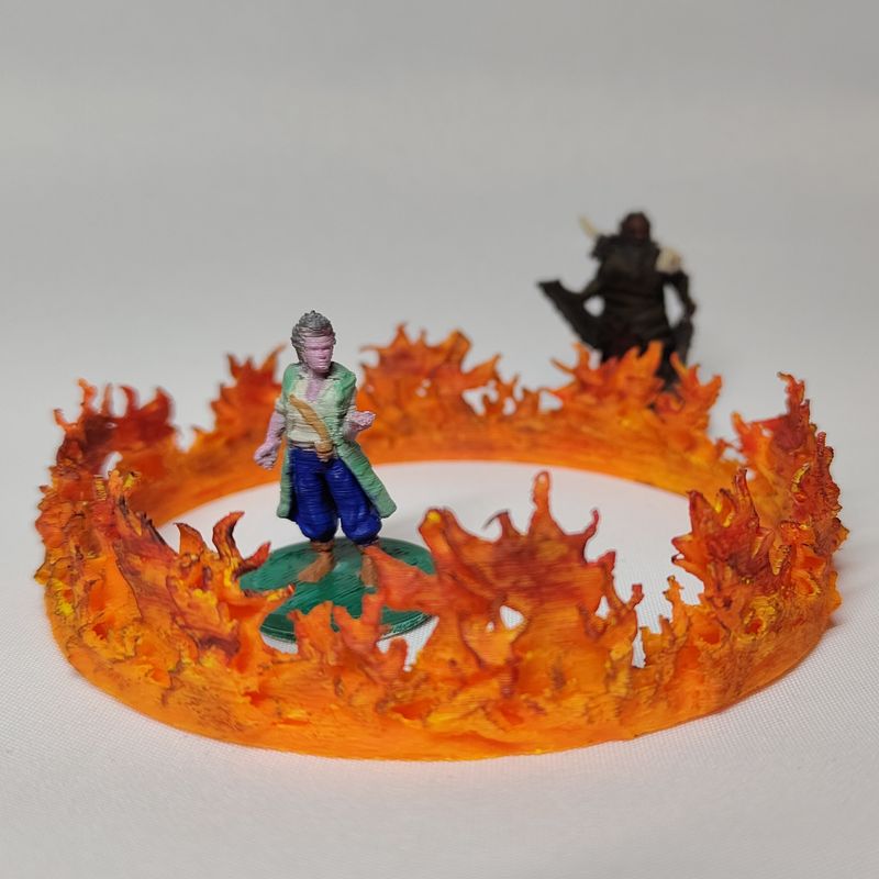 Wall of fire spell - DnD by Quokka | Download free STL model ...