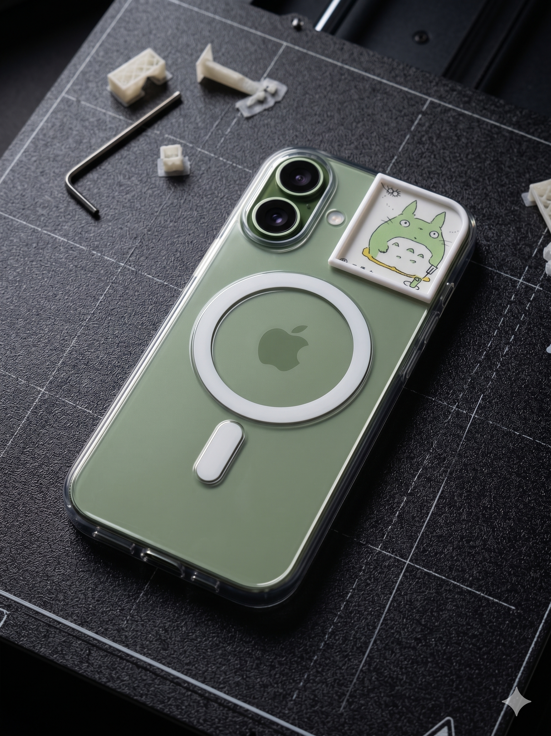 iPhone 17 Camera Bump Compensator — Flat Stabilizer Pad